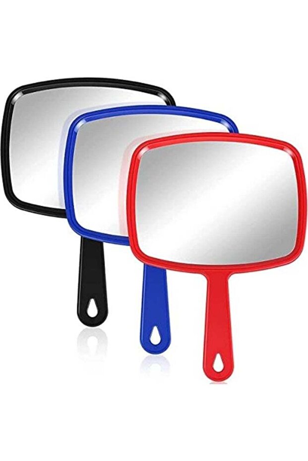 Hand Held Makeup Mirror, Hand Mirror, Portable Makeup Mirror, Non Slip Handle, Durable, Not Fragile