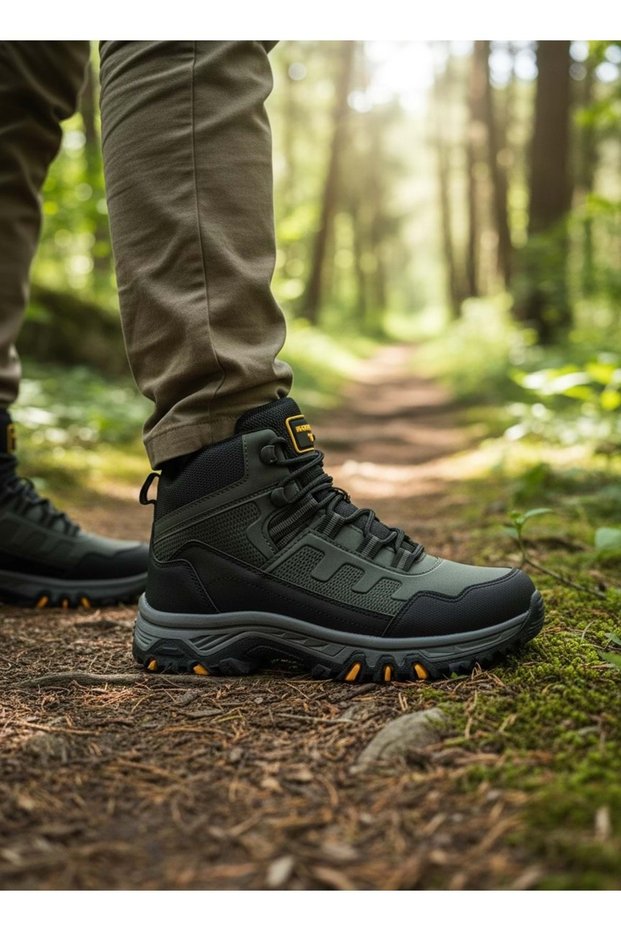 2281-Magg Point Anatomical Non-Slip Sole Unisex Zippered Sports Boots
