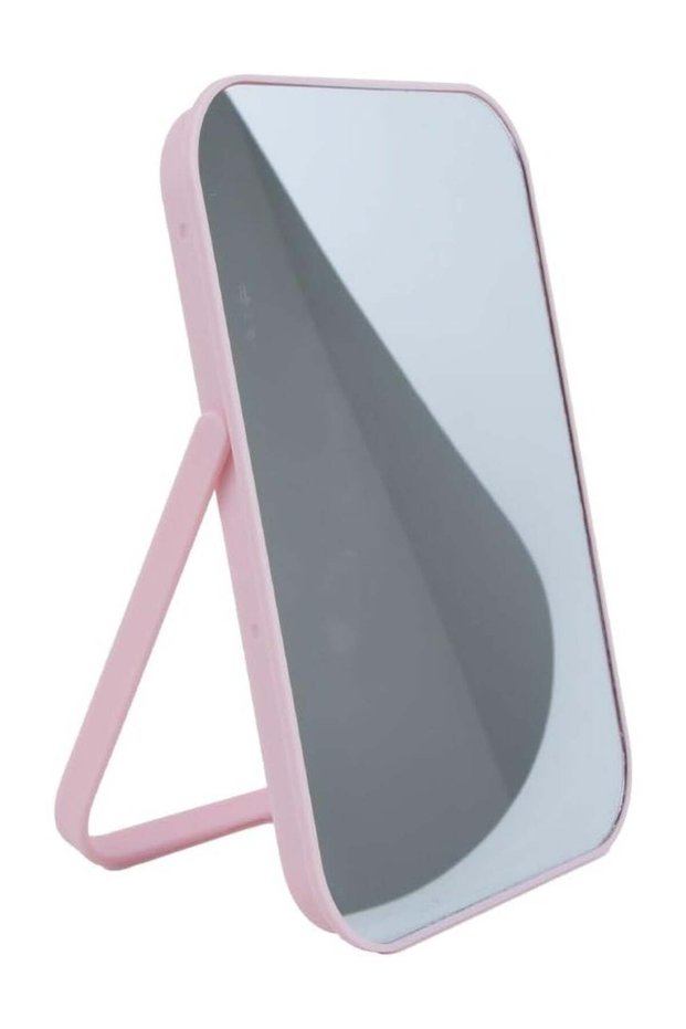 Daiso Hanging or Standing Mirror Pink