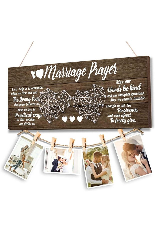 Jumptem Marriage Prayer Photo Holder