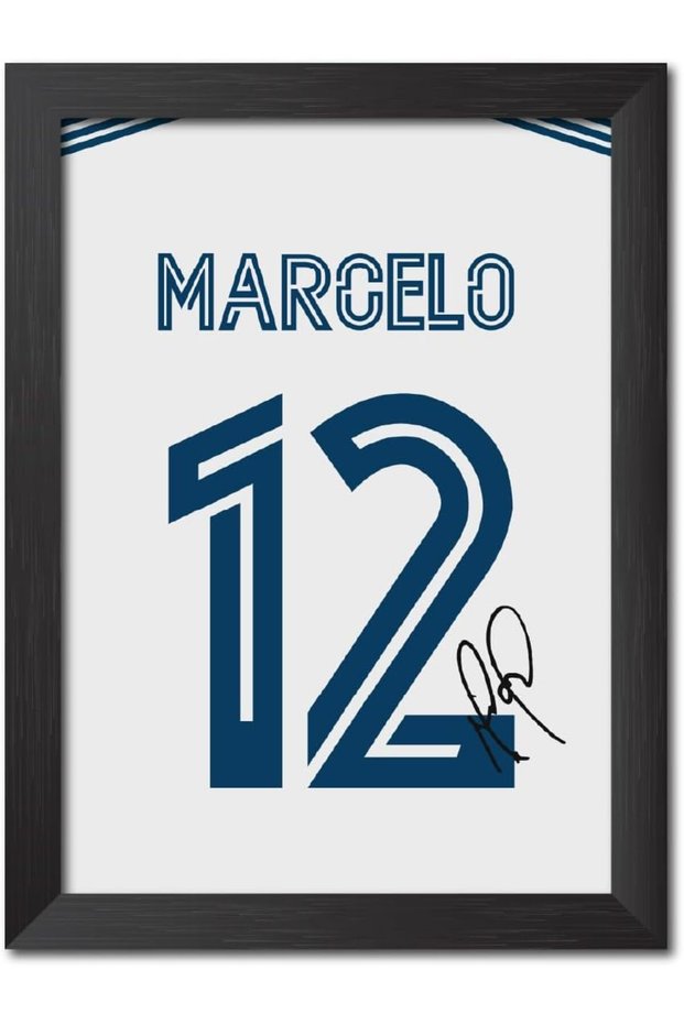 Marcelo Framed Jersey Poster Print