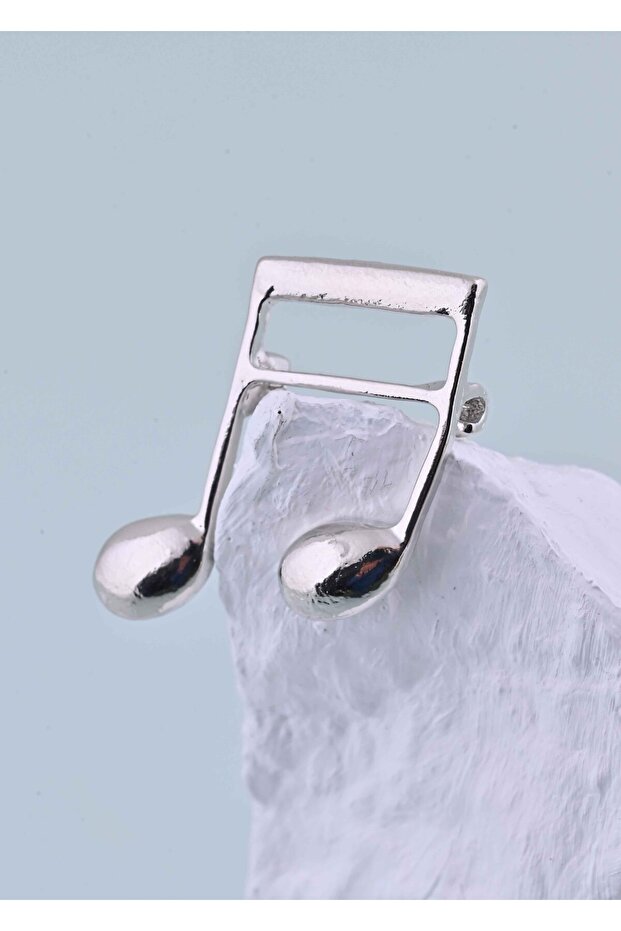 Silver Nota Figürlü Broş