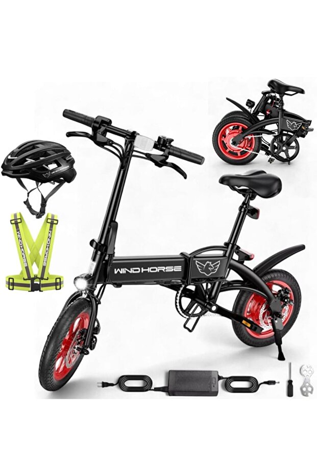 Electric Bike for Adults 500W Brushless Hub Motor, 35 KMH Max Speed, 25-35 KM Range with 3