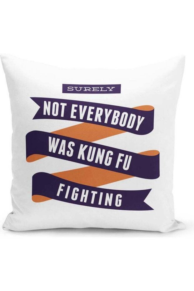 Kung Fu Fighting Decorative Pillow Multicolour