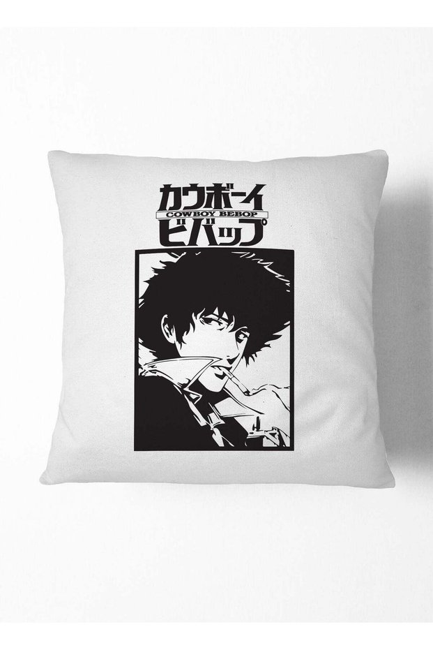 Cowboy Bebop Jar Retor Manga Comic Couch Cushion Retro Style Print Decorative Cushion Spike Spiegel