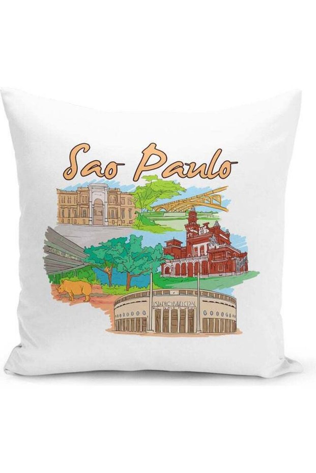 Sao Paulo Decorative Pillow Multicolour