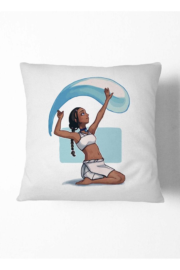 Decorative Cushion Avatar Katara Woman Euqality The Last Airbender Waterbender Couch Cushion