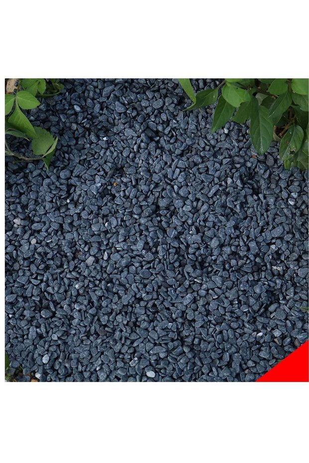 3kg Natural River Rock Pebbles - Versatile Black Decorative Stones for DIY Home Décor and Landscapi