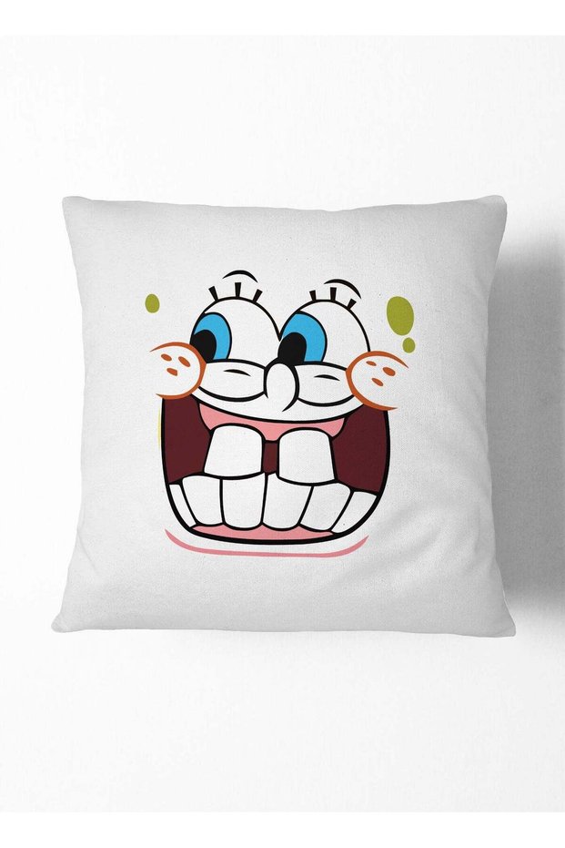 Decorative Cushion Crazy Spongebob Face Couch Cushion