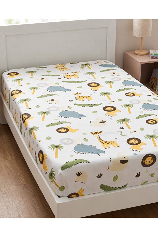 Single Elastic Sheet 100 X 200 (Without Pillow)