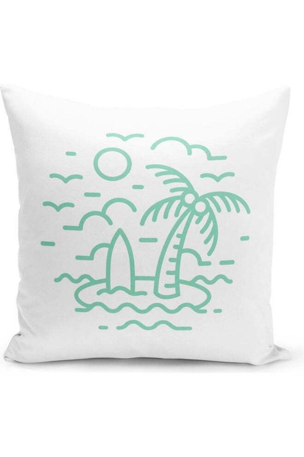 Minimal Sunset Decorative Pillow Multicolour