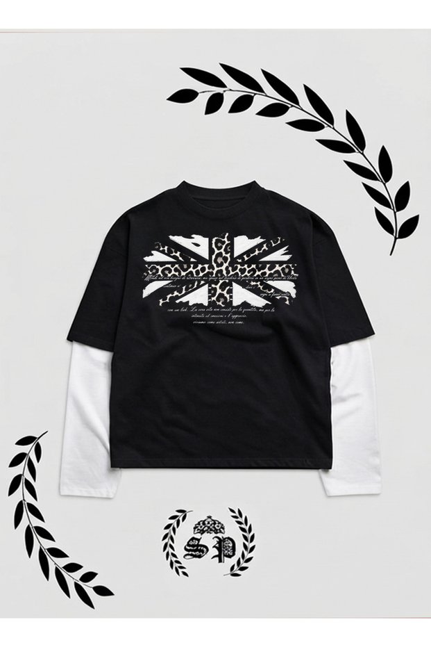 Long Sleeve Englisman Set Tee & Long Sleeve Tshirt Set Six Long-Sleeved Tops Tshirt