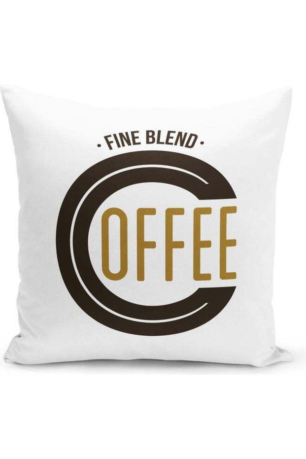 Fine Blend Coffee Design Decorative Pillow Multicolour