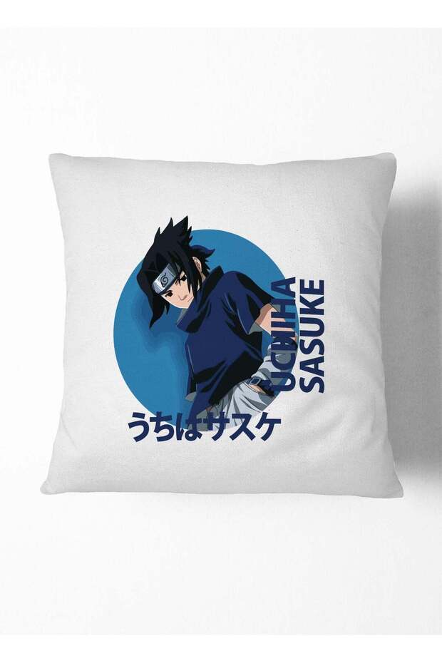 Naruto Jar Sasuke Uchiha Couch Cushion Konohagakure's Uchiha clan Decorative Cushion Naruto Manga F