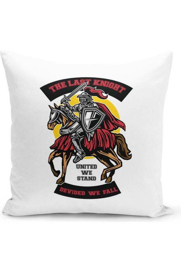 Last Knight Themed Decorative Throw Pillow Multicolour