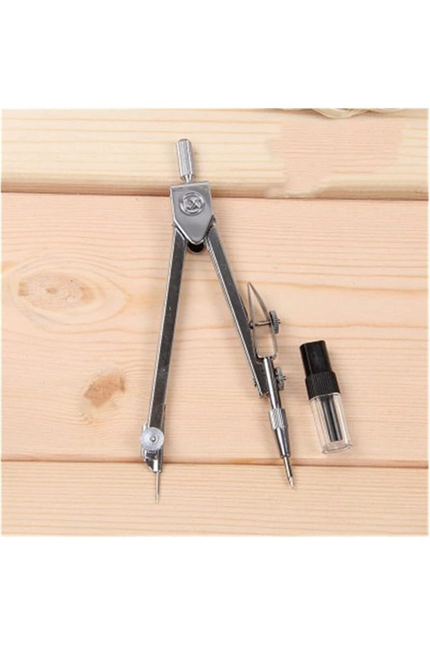 School Compass Professional Compass Compass Geometry Set with Lock Math Precision Compass Metal and Durable for