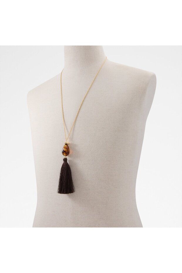 Kezia Ladies Brown Necklace