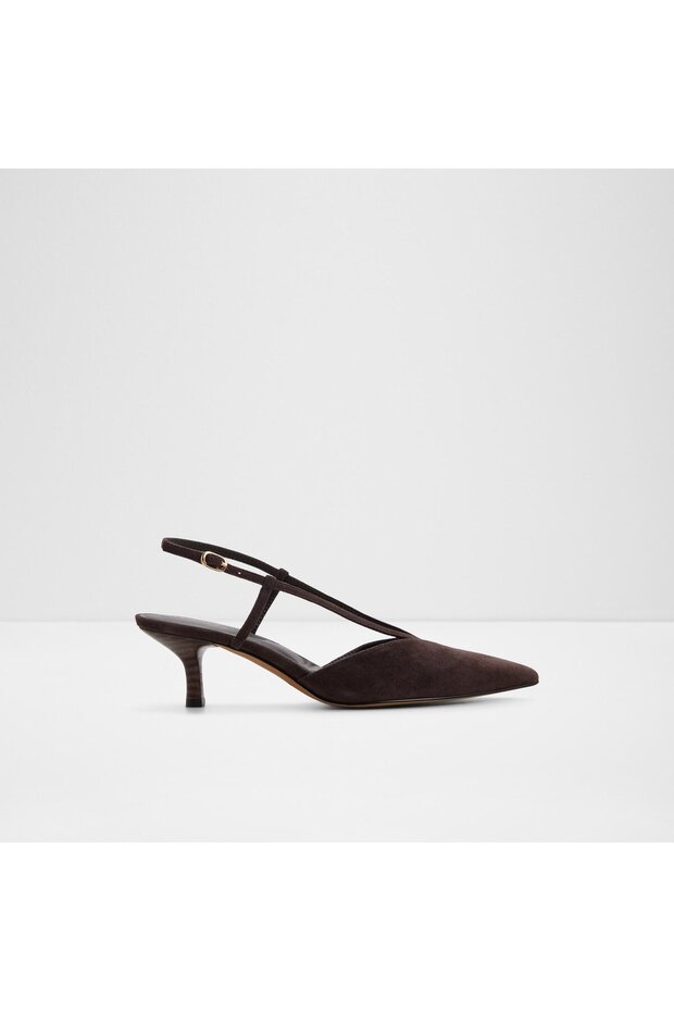 Kaylin Ladies Brown Heeled Sandals