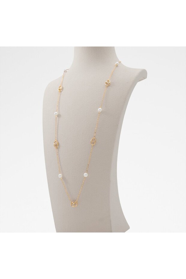 Lunas Ladies White Necklace