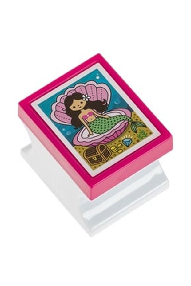Rectangular Stamp with Marine Pattern