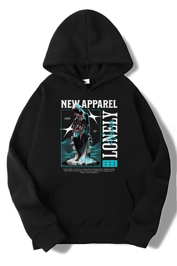 Unisex Oversize Lonely Human Hoodie