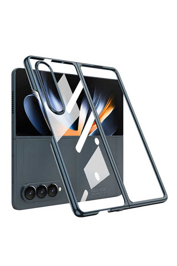 Galaxy Z Fold 4 Case Omsy Full Glass Cover Case