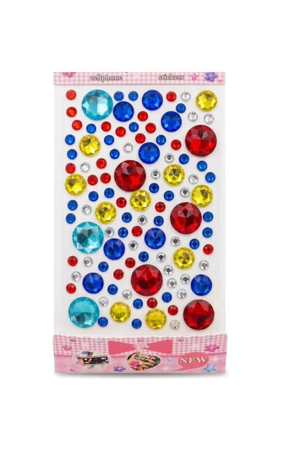 Round Mixed Color Nail Art Hair Face Nail Ledger Book Decor Embellishment Beddazzling Kit Supplies