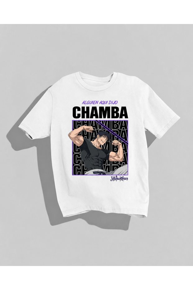 Toji Fushiguro Jujutsu Kaisen Anime Printed Oversize T-Shirt