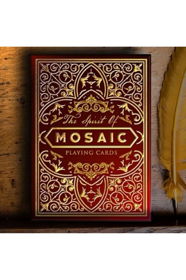 Npcc the Spirit of the Mosaic (Red) Playing Cards Premium Deck of Playing Cards