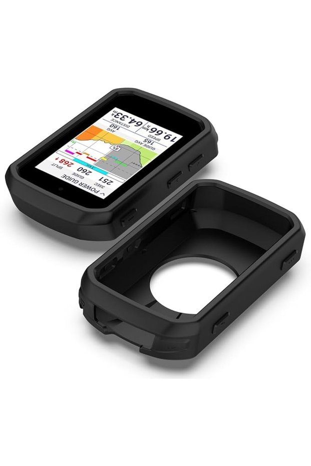 غطاء حماية بديل للساعة الذكية متوافق مع غلاف السيليكون Garmin Edge 850/Edge 550