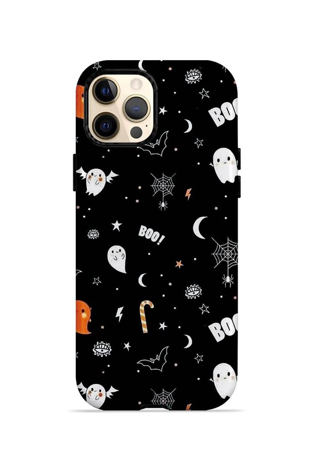 iPhone 12 Pro Max Vorian Magsafe Dual Layer Boo Ghost Doodle Case