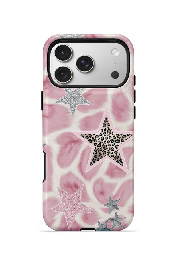 iPhone 17 Pro Max Vorian Magsafe Dual Layer Pink Satin Star Case