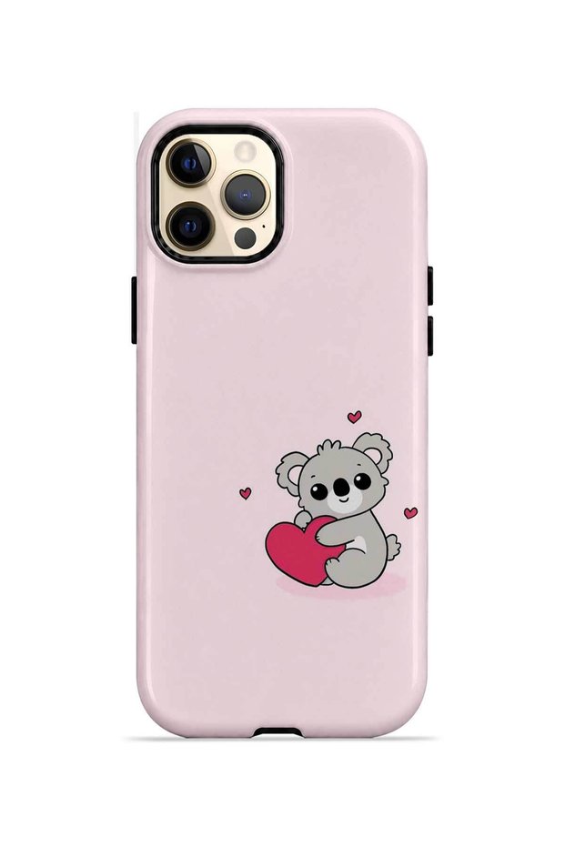 iPhone 12 Pro Max Vorian Magsafe Double Layer Heart Koala Case
