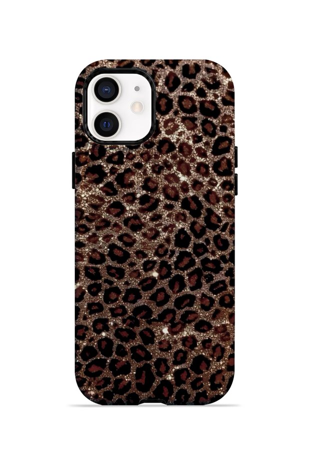 iPhone 12 Vorian Magsafe Dual Layer Classic Leopard Case