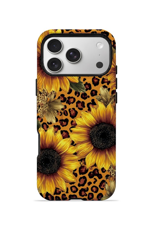 iPhone 17 Pro Max Vorian Magsafe Dual Layer Moon Floral Leopard Case