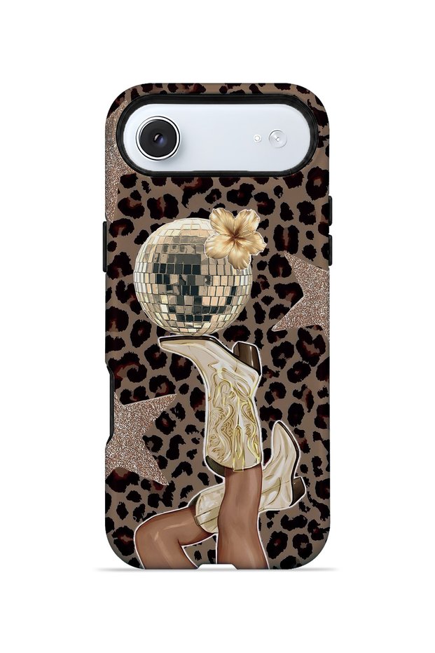 iPhone 17 Air Vorian Magsafe Dual Layer Disco Leopard Case