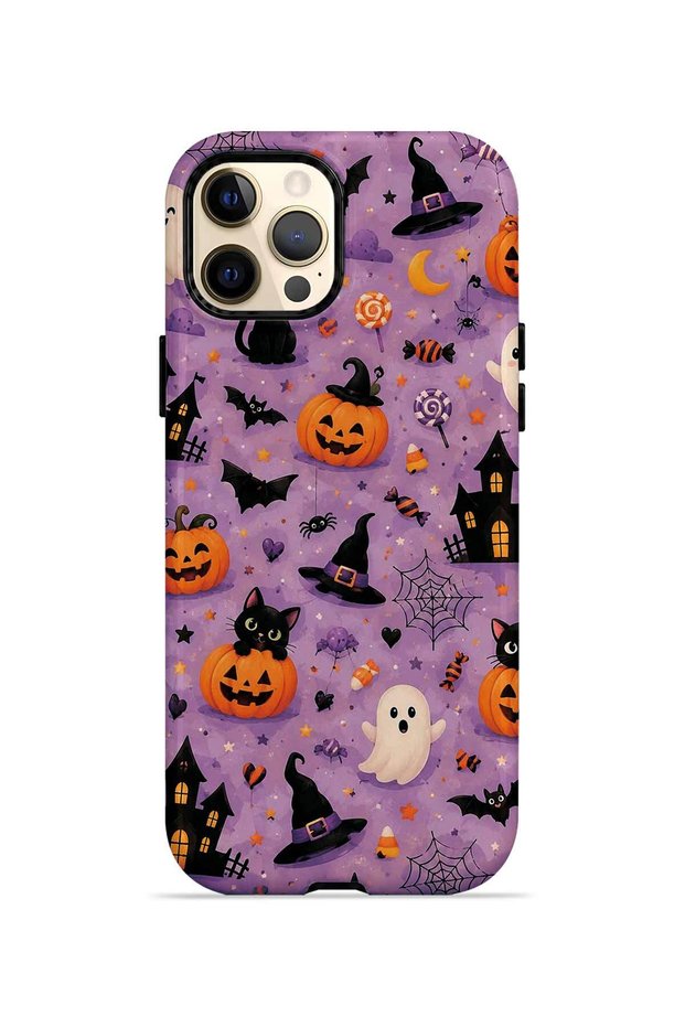 iPhone 12 Pro Max Vorian Magsafe Double Layer Lavender Spooky Toss Case
