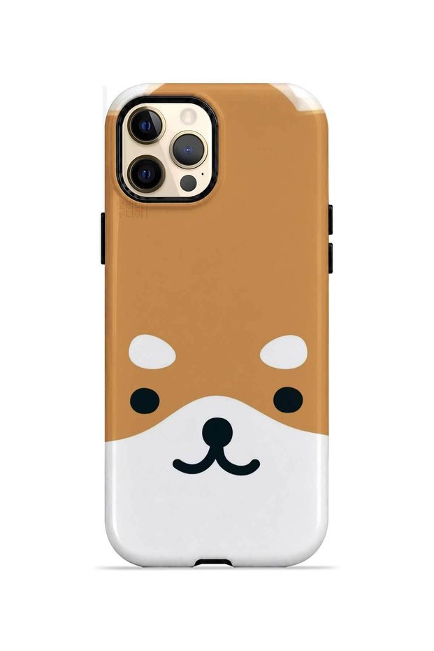iPhone 12 Pro Vorian Magsafe Dual Layer Caramel Dog Case