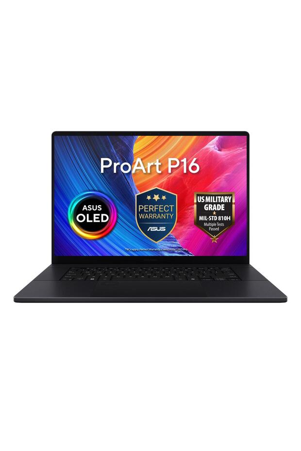 ProArt P16/AMD Ryzen AI 9 465/16GB RAM/512GB SSD/RTX 5060 8GB/16 Inch Touch /Win11H/Nano Black