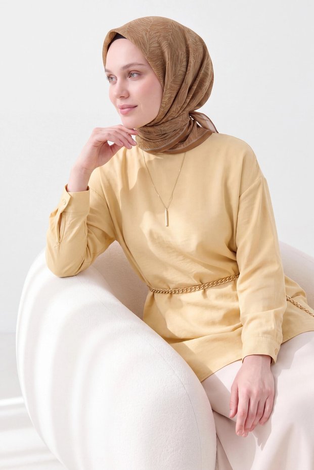 Soft Scarf Petra Golden Yellow