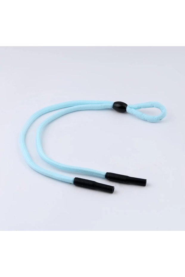 Adjustable Silicone Tip Fabric Eyeglass Cord / Eyeglass Strap Anti-Slip Cord