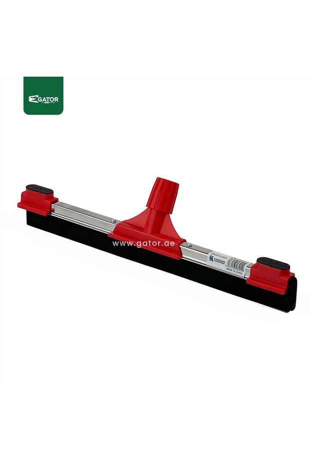 Stainless Steel Floor Wiper with EVA Rubber 45cm 45.5 x 2 x 5 cm Red