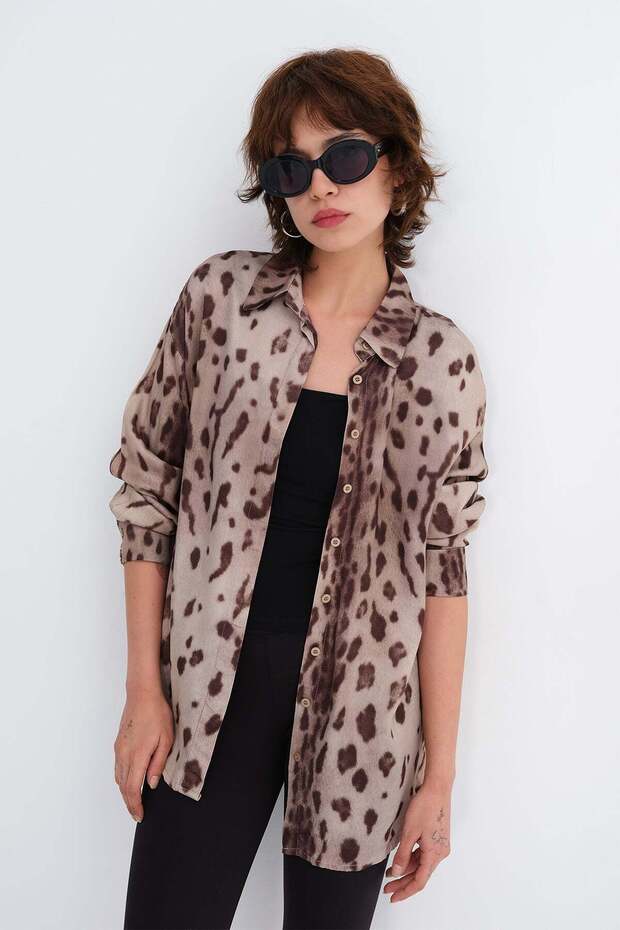 Leoapar Patterned Shirt G19065