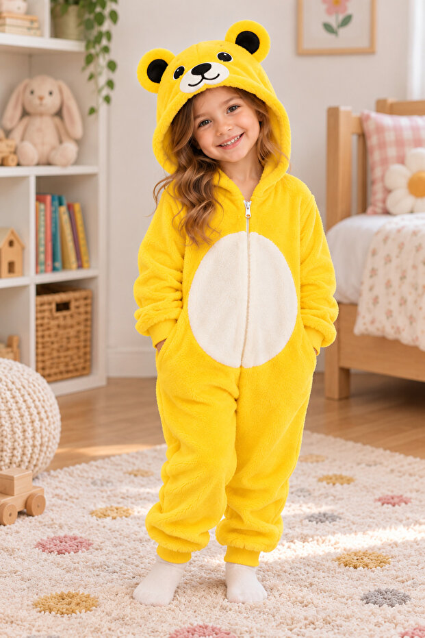 Bear Clothes for Babies, Children's Welsoft, Plush Sleeping Bags, Bear Costume