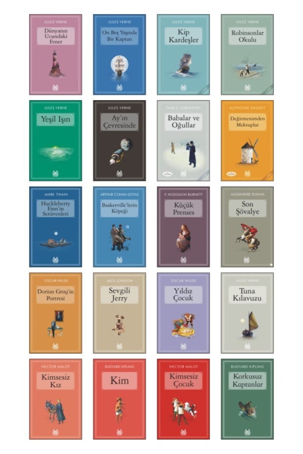 The World's Most Read Classics Set for Children - 5 - (20 Books)