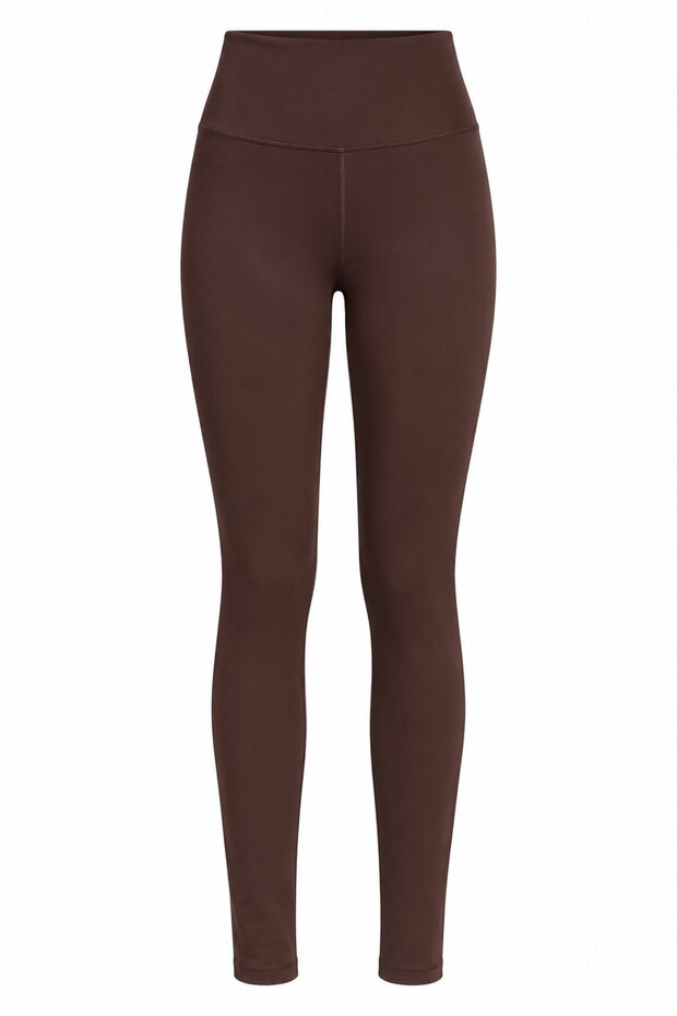 Acı Kahve High Waist Leggings - 8877