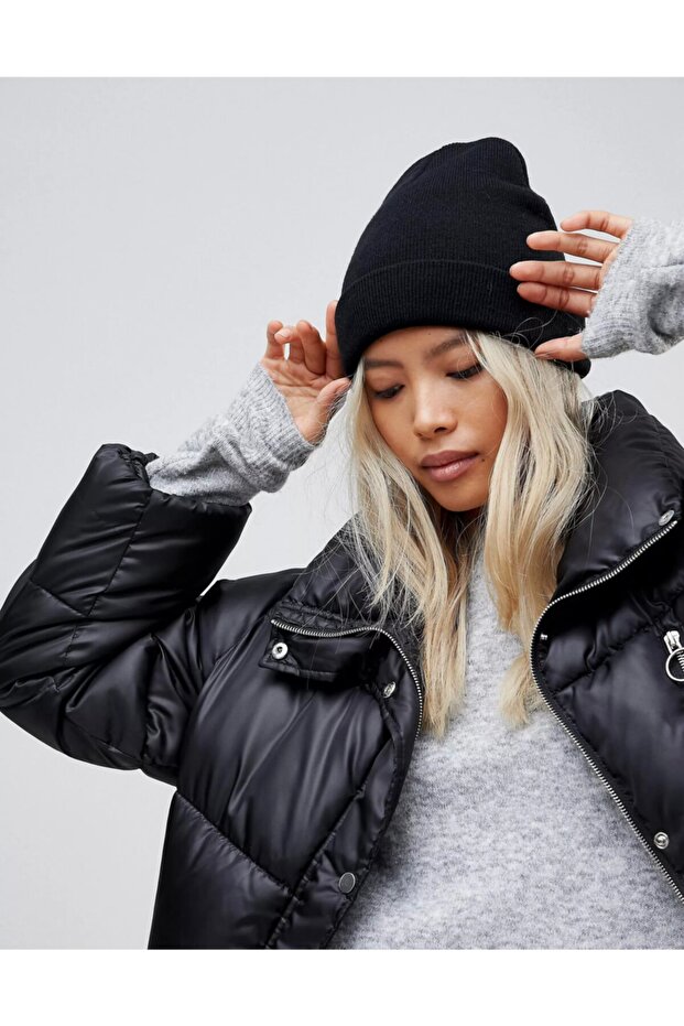 Beretă Basic Unisex Neagră - 2