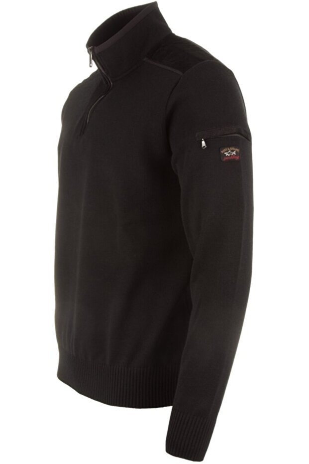 Men's Zıpped Pullover C.w. Wool - 4