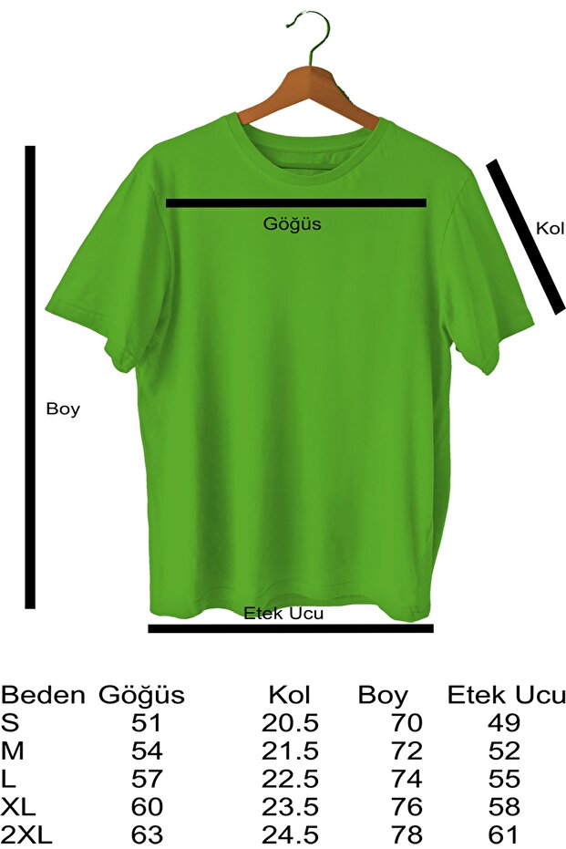 Crew Neck Basic T-shirt - 2