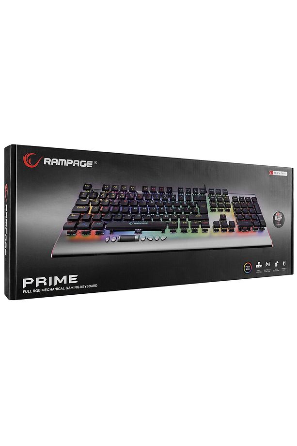 Prıme Rgb Backlight Kristal Red Switch Mekanik Klavye Gaming Klavye Oyuncu Klavyesi - 7